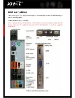 Предварительный просмотр 2 страницы Joy-it PC-System Intel G3220 Quick Manual