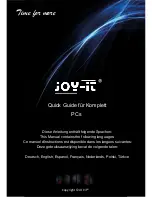 Предварительный просмотр 10 страницы Joy-it PC-System Intel G3220 Quick Manual