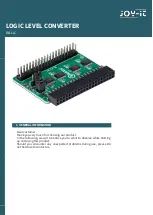 Предварительный просмотр 1 страницы Joy-it RB-LLC Manual