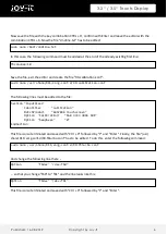 Preview for 6 page of Joy-it RB-TFT3.2 Manual