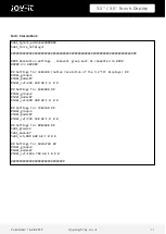 Предварительный просмотр 11 страницы Joy-it RB-TFT3.2 Manual