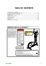 Предварительный просмотр 2 страницы Joy Sport CT-Advanced Manual