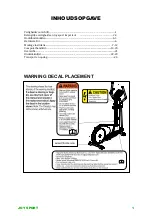 Предварительный просмотр 28 страницы Joy Sport CT-Advanced Manual