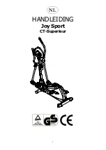 Предварительный просмотр 1 страницы Joy Sport CT SUPERIEUR User Manual