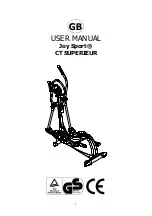 Предварительный просмотр 17 страницы Joy Sport CT SUPERIEUR User Manual