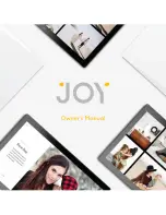 Joy Album K13 Owner'S Manual preview