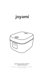 joyami L1 JFB02M Operation Manual preview