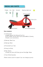 Preview for 4 page of Joybay SWING CAR Instruction Manual