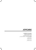 Предварительный просмотр 12 страницы Joycare BIRICHINO JC-1508 User Manual