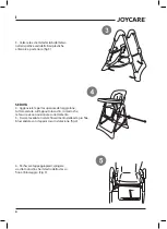 Предварительный просмотр 4 страницы Joycare DELIZIA User Manual