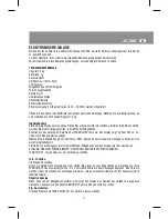 Preview for 9 page of Joycare EL-580 User Manual