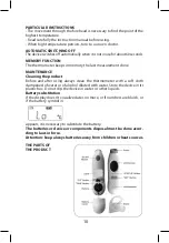 Предварительный просмотр 10 страницы Joycare FDIR-V8 Manual