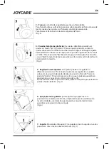 Предварительный просмотр 13 страницы Joycare JC-1200 BRIO User Manual