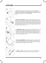 Предварительный просмотр 17 страницы Joycare JC-1200 BRIO User Manual