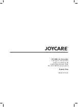 Предварительный просмотр 24 страницы Joycare JC-1200 BRIO User Manual