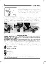 Предварительный просмотр 18 страницы Joycare JC-1203 User Manual