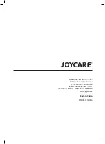 Предварительный просмотр 28 страницы Joycare JC-1203 User Manual