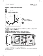 Предварительный просмотр 12 страницы Joycare JC-1227 User Manual