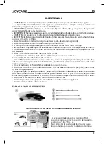 Предварительный просмотр 11 страницы Joycare JC-1264 GOLOSONE User Manual