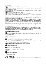 Предварительный просмотр 19 страницы Joycare JC-1321 User Manual