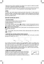 Предварительный просмотр 72 страницы Joycare JC-1321 User Manual