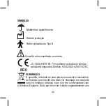 Предварительный просмотр 42 страницы Joycare JC-132G Manual