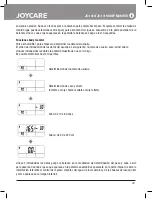 Предварительный просмотр 29 страницы Joycare JC-1414 User Manual