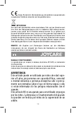 Предварительный просмотр 14 страницы Joycare JC-1423 Instruction Manual