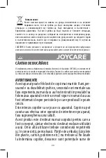 Предварительный просмотр 24 страницы Joycare JC-1423 Instruction Manual