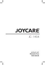 Joycare JC-1454 User Manual preview