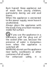 Preview for 10 page of Joycare JC-1454 User Manual