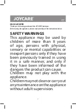 Предварительный просмотр 7 страницы Joycare JC-1489 Manual