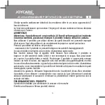 Предварительный просмотр 1 страницы Joycare JC-233 Manual