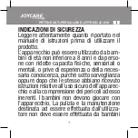 Joycare JC-239 Instruction Manual предпросмотр