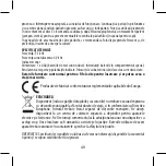 Предварительный просмотр 49 страницы Joycare JC-239 Instruction Manual