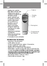 Предварительный просмотр 20 страницы Joycare JC-243G Manual