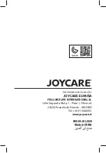 Preview for 24 page of Joycare JC-280L User Manual