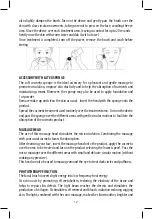 Предварительный просмотр 12 страницы Joycare JC-338 Manual