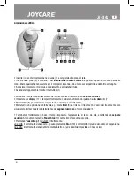 Preview for 6 page of Joycare JC-342 Instructions Manual