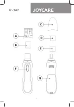 Preview for 1 page of Joycare JC-347 Manual