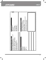 Предварительный просмотр 41 страницы Joycare JC-352 Manual