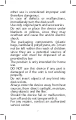 Preview for 7 page of Joycare JC-355 Manual