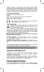 Предварительный просмотр 45 страницы Joycare JC-368 Instruction Manual