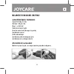 Preview for 9 page of Joycare JC-413 Instructions Manual