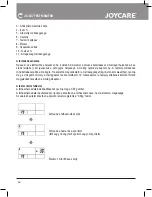 Предварительный просмотр 54 страницы Joycare JC-437 User Manual