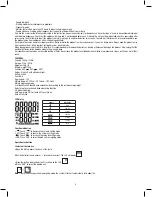 Предварительный просмотр 6 страницы Joycare JC-438B/W I User Manual