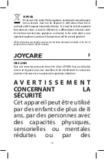 Предварительный просмотр 13 страницы Joycare JC-464 Instruction Manual