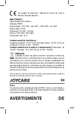 Предварительный просмотр 39 страницы Joycare JC-464 Instruction Manual