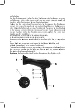 Предварительный просмотр 22 страницы Joycare JC-489 Instruction Manual