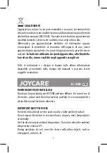 Предварительный просмотр 5 страницы Joycare JC-499 Manual